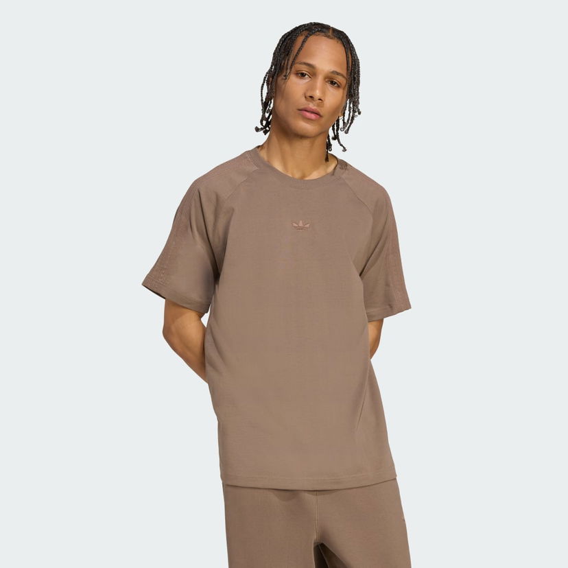 Tričko adidas Performance Premium Essentials T-Shirt Hnedá | JW1032