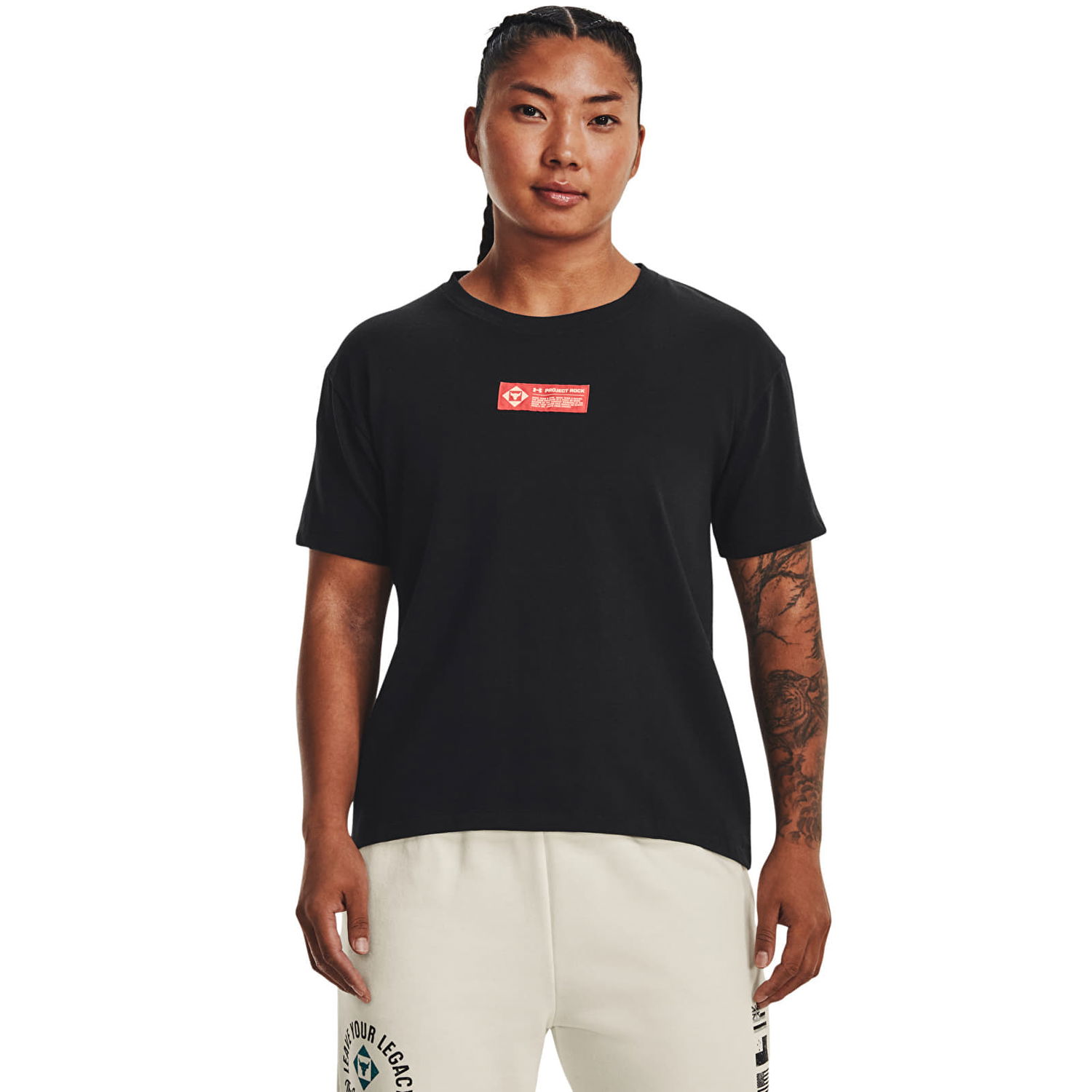 Tričko Under Armour Project Rock Globe Ss Black Čierna | 1376917-001, 0