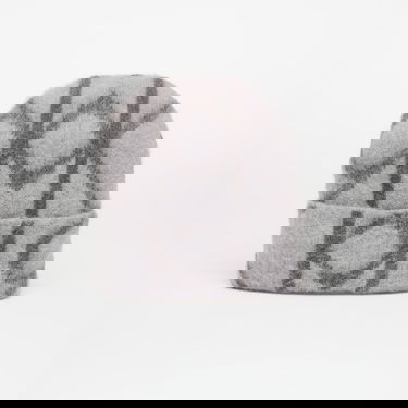 Kulicha CALVIN KLEIN Emblem Aop Brushed Beanie Šedá | LV04D8071G N3Z, 0