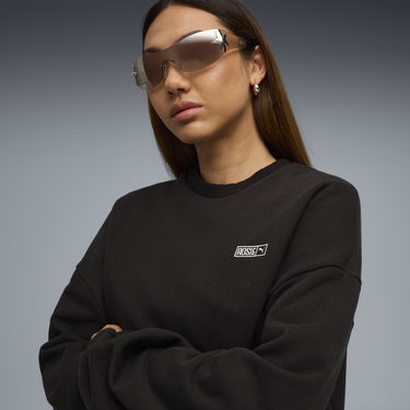 Mikina Puma PUMA x ROSÉ Oversized Sweatshirt Čierna | 633803_01, 1