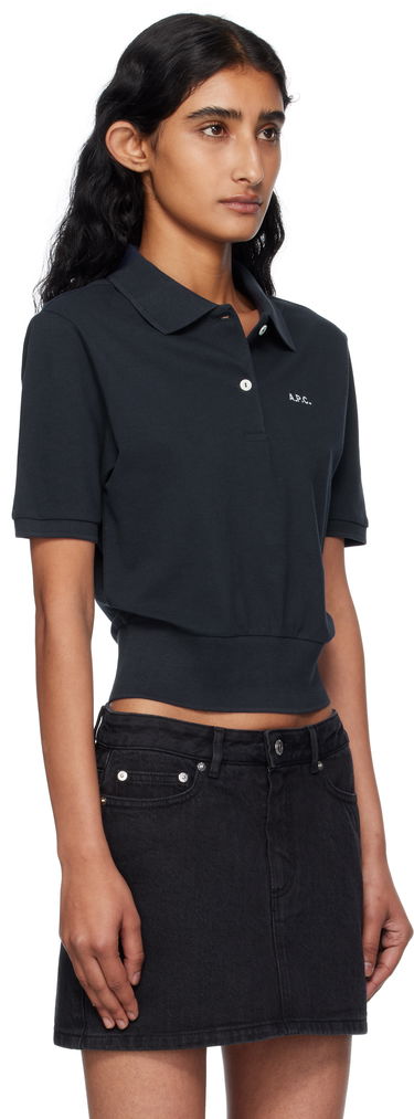 Polo tričko A.P.C. A.P.C. Océane Cropped Polo Biela | COGWZ-F26522, 4