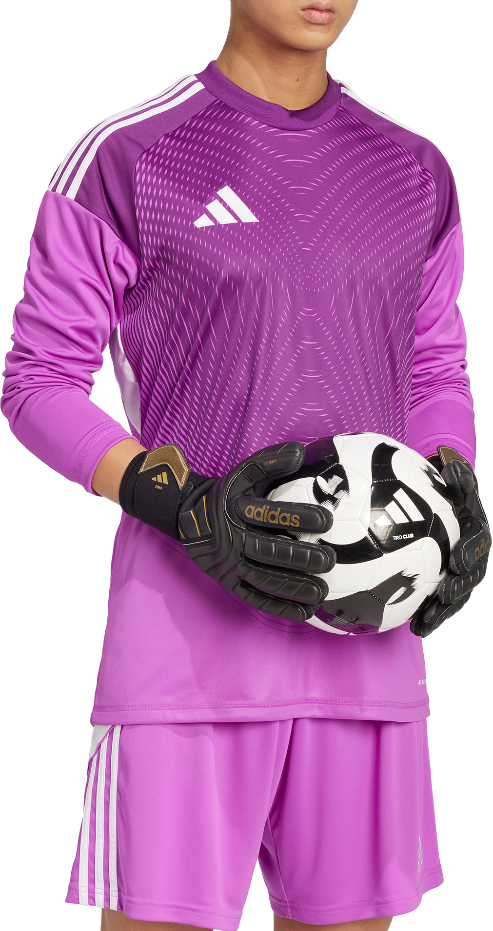 Dres adidas Originals T25 C Long Sleeve Goalkeeper Jersey Fialová | ji9726, 0