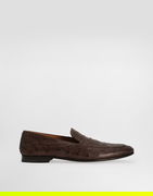 Dolce & Gabbana Ostrich Leather Loafers