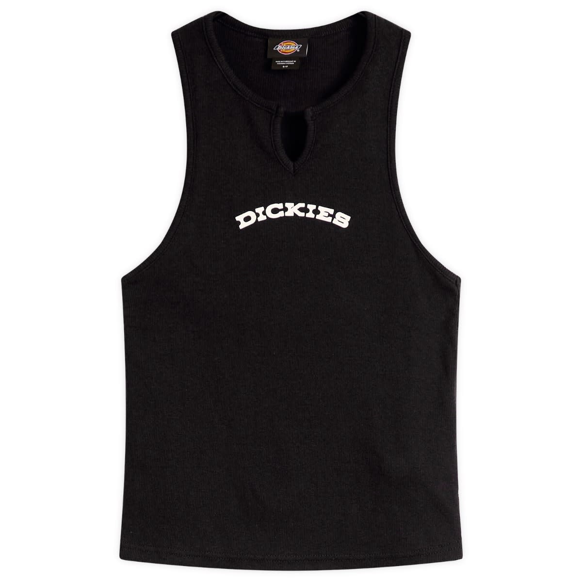 Tielko Dickies Women's V-Neck Logo Vest Čierna | DK0A8677BLK1, 1