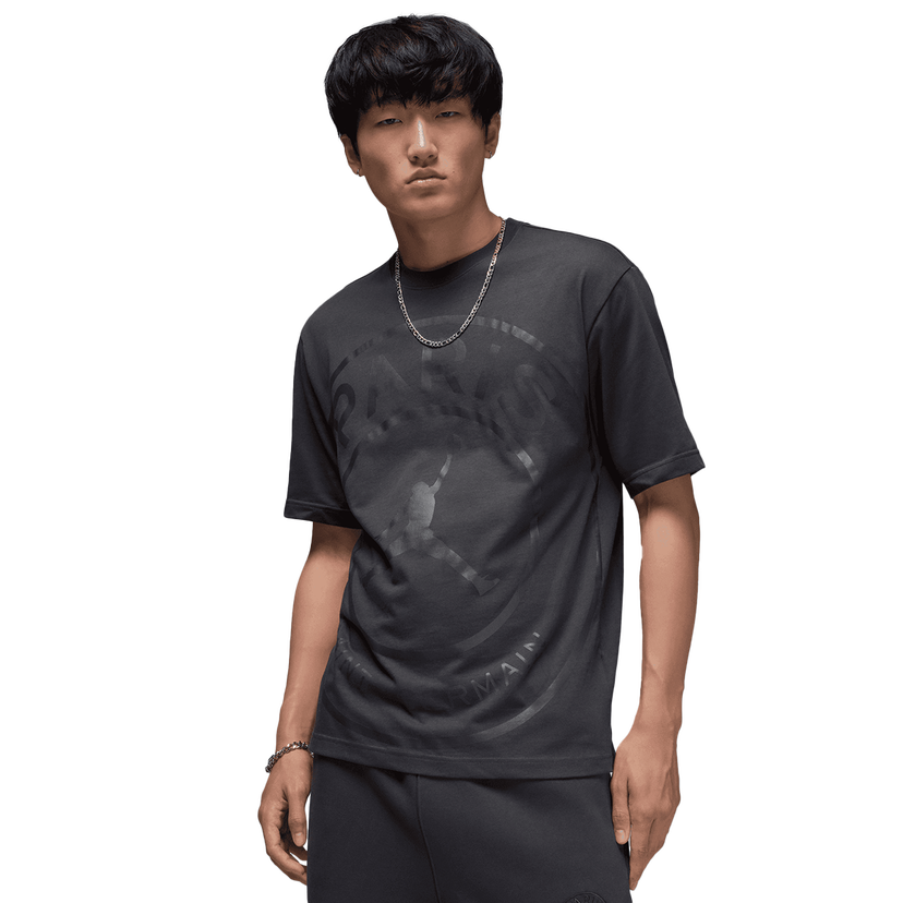 Tričko Nike Jordan PSG Short Sleeve Logo T-Shirt Čierna | HV3411-060