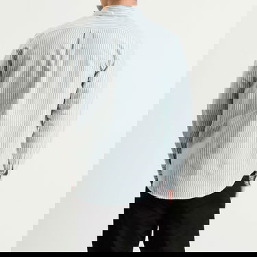 Košeľa Portuguese Flannel Belavista Stripe Button Down Oxford Shirt Zelené | AW250010-WBL, 3