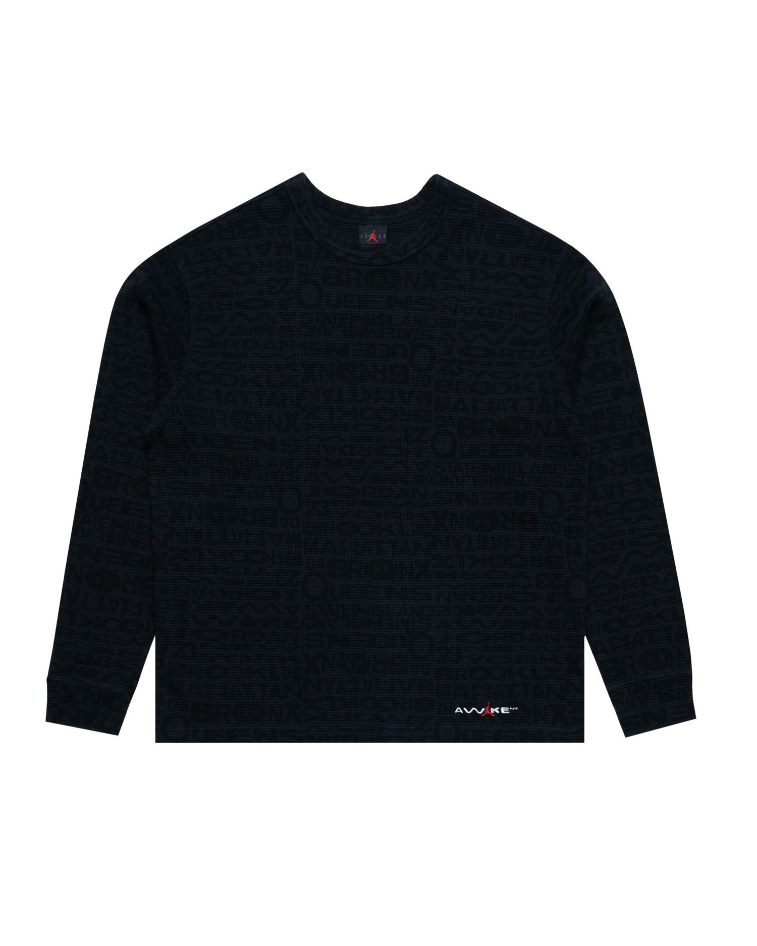 Tričko Jordan Awake NY Thermal Long Sleeve T-Shirt Čierna | IB7955-010, 0