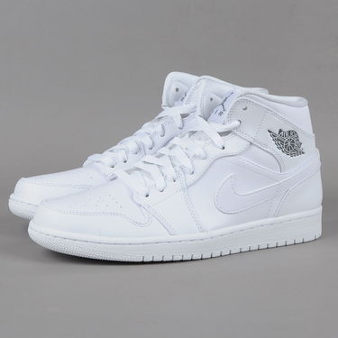 Tenisky a topánky Jordan 1 Mid Biela | 554724-102, 0