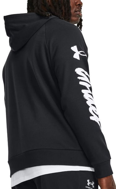 Mikina Under Armour Rival Fleece Graphic HD Čierna | 1379760-001, 1