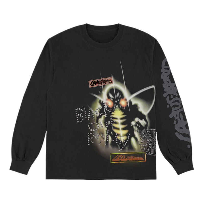 Tričko Cactus Jack by Travis Scott Travis Scott FW22 Beetle Jack Long Sleeve T-Shirt Čierna | TS-22FW004