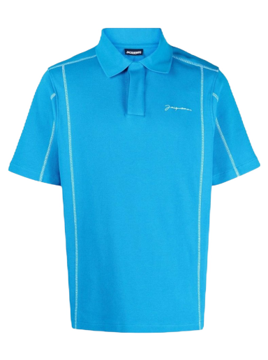 Košeľa Jacquemus Le Polo Vanilla Tyrkysová | 225JS011-2046-340