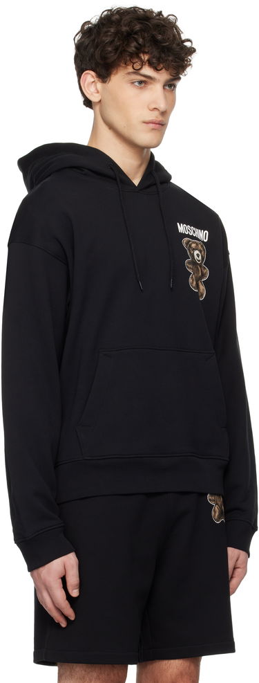 Mikina Moschino Moschino Teddy Bear Hoodie Čierna | 251ZZV170302281555, 1