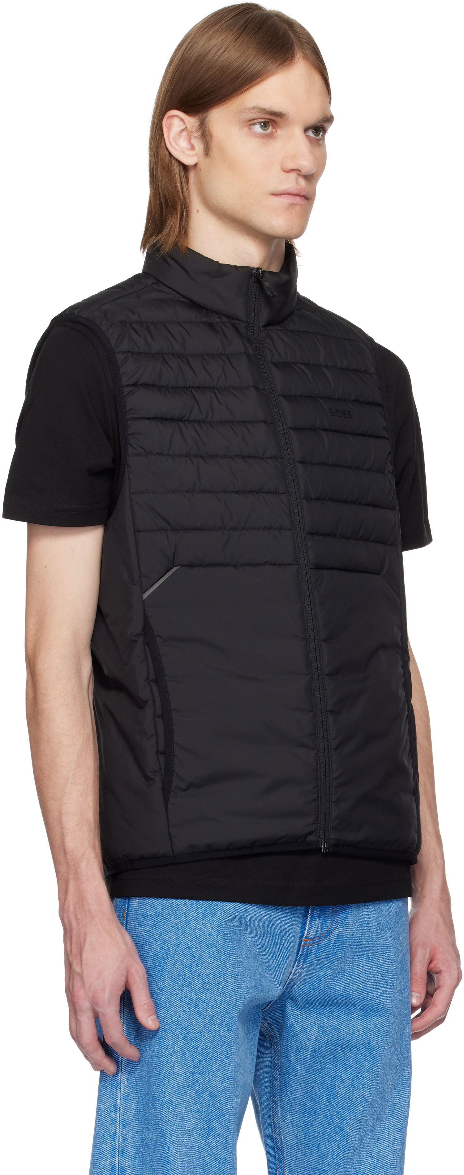 Vesta BOSS Padded Vest Čierna | 50514762, 1