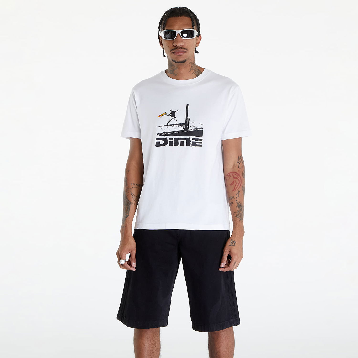Tričko Dime Banky T-Shirt White Biela | DIMESP2431WHT, 0