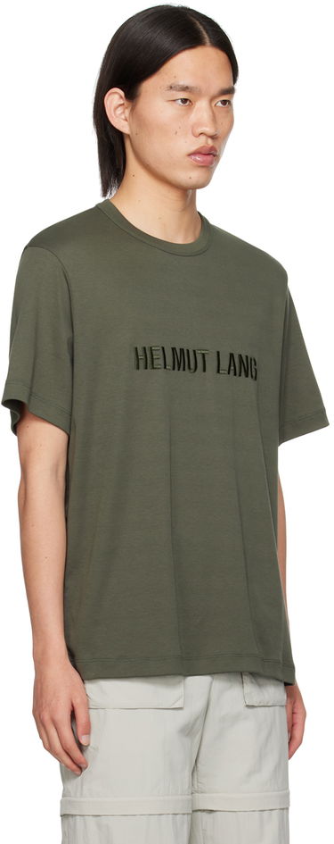 Tričko Helmut Lang Embroidered Logo T-Shirt Biela | O04HM599, 4