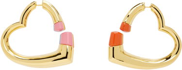 Náušnice Casablanca Casablanca Heart Hoop Earrings Rôznofarebný | AS25-JW-280-01, 0