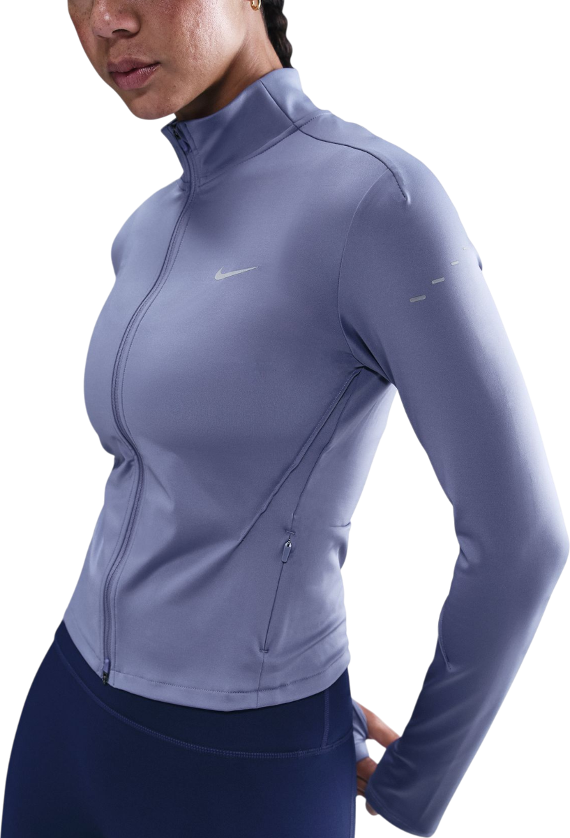 Bunda Nike Swift Full-Zip Running Top Fialová | ib1998-499