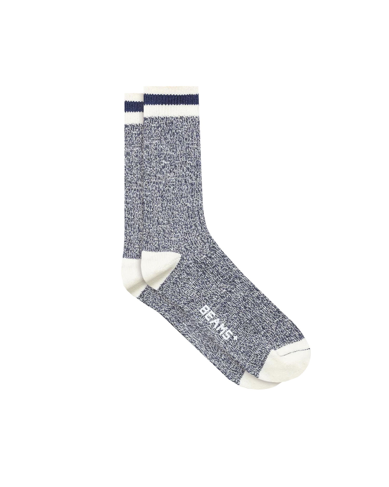 Ponožky BEAMS Beams+ Rag Crew Socks Modrá | 38430005479-78, 0
