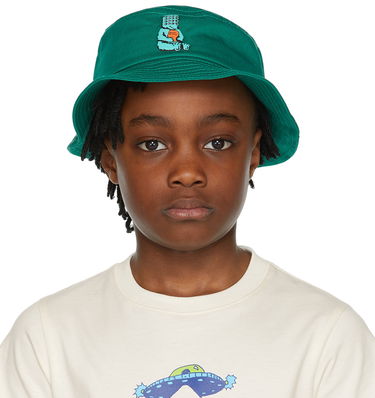 Klobúk Brain Dead Brain Dead Bear Brain Bucket Hat Zelené | BDS21H10002137BL04, 0
