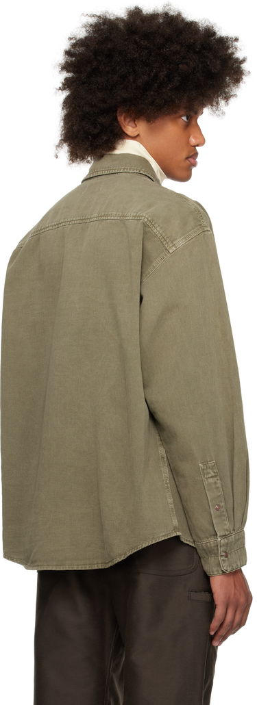 Košeľa LEMAIRE Lemaire Snaps Denim Shirt Zelené | SH1126 LD1027, 2
