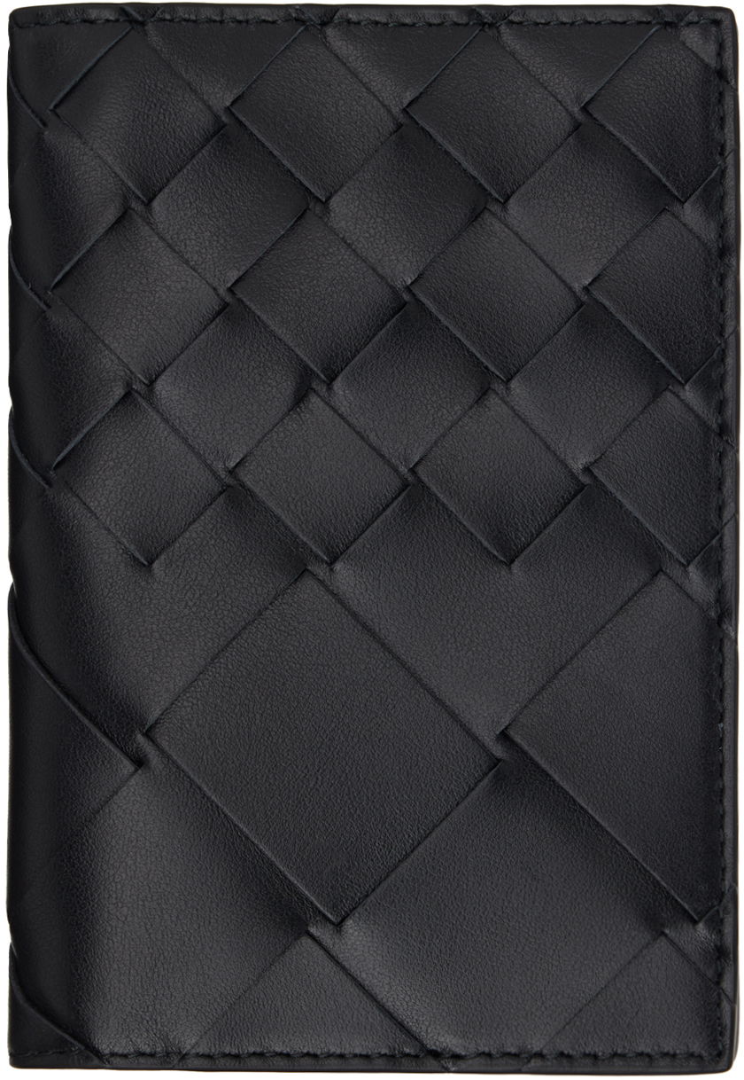 Peňaženka Bottega Veneta Intrecciato Passport Holder Čierna | 749441V3R52, 0