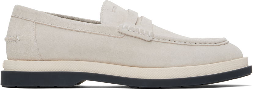 Oblečenie BOSS Hugo Suede Loafers Biela | 50536215