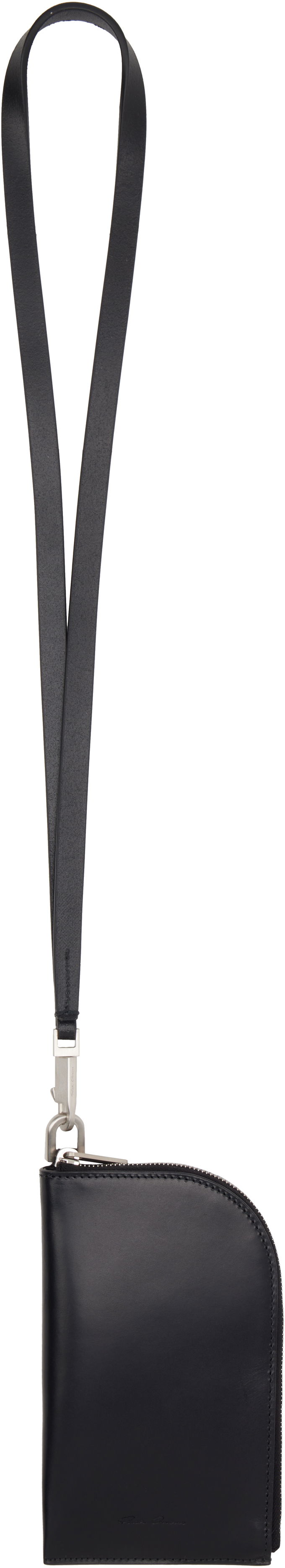Peňaženka Rick Owens Rick Owens Porterville Neck Wallet Čierna | RA01E0611 LGEL, 0