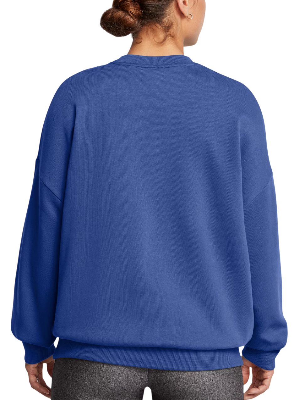 Mikina Under Armour Fleece Crewneck Sweatshirt Modrá | 1386513-432, 1