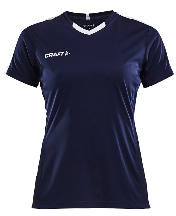 Dres Craft PROGRESS Contrast Short-Sleeve V-Neck Jersey Navy | 1905567-1390