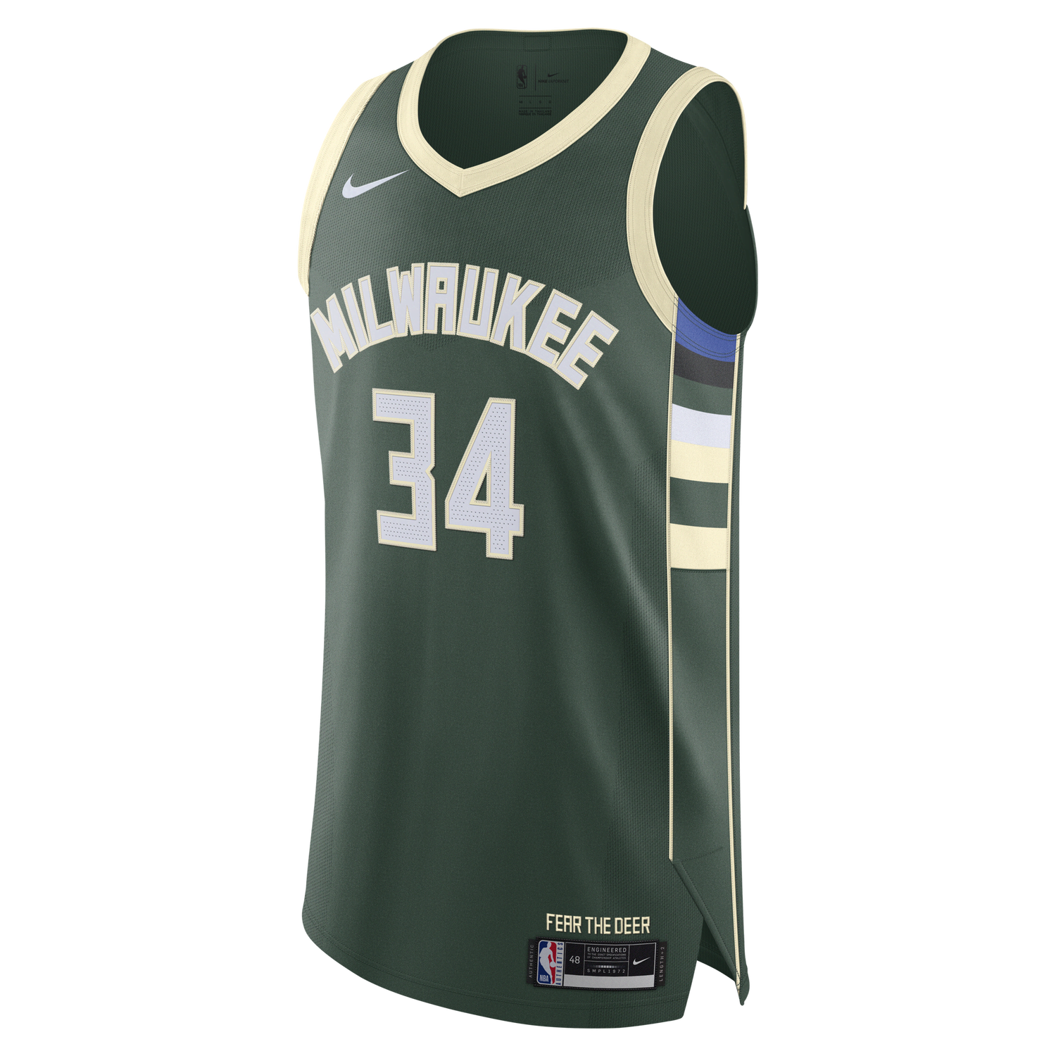 Dres Nike NBA Authentic Giannis Antetokounmpo Bucks Icon Edition 2020 Jersey Zelené | CW3451-324, 0