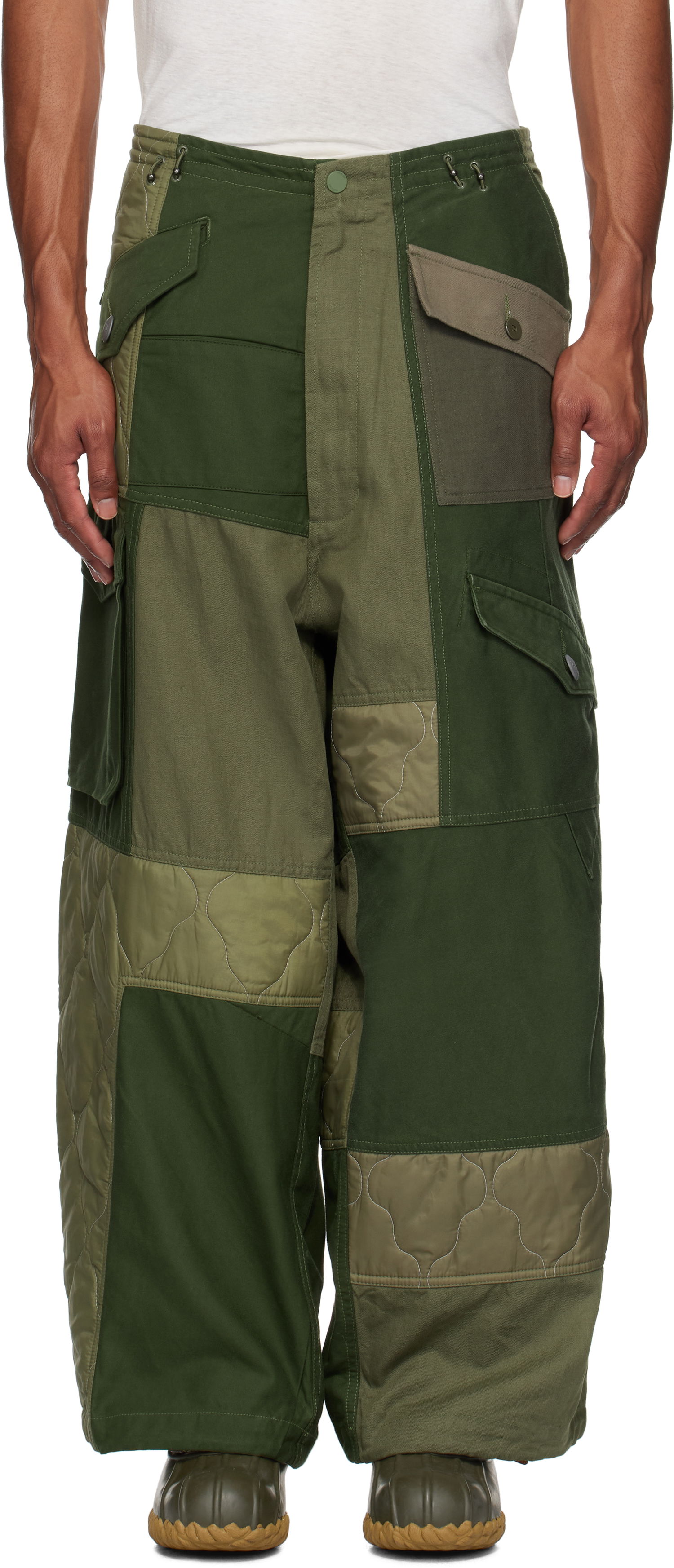 Cargo nohavice Maharishi Upcycled M59 Snopant Cargo Pants Zelené | 5268, 0