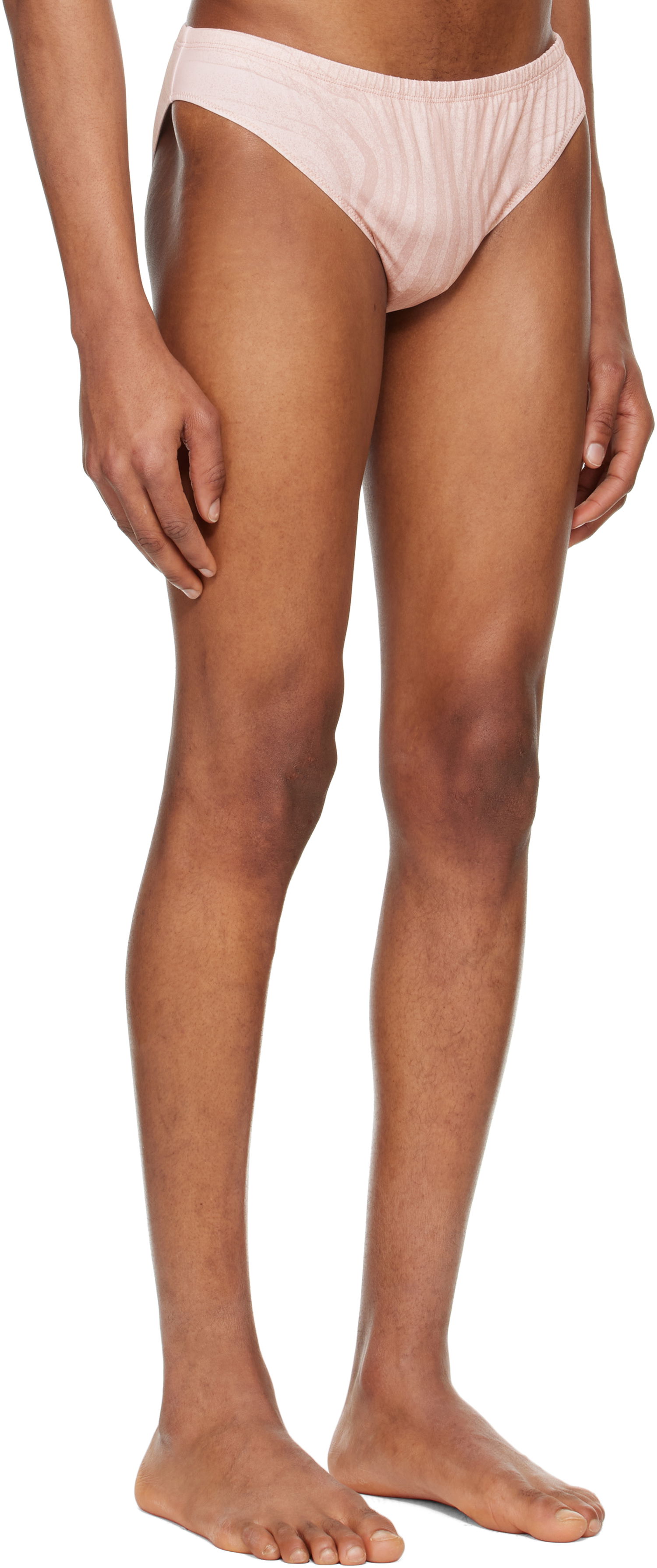 Plavky Jean Paul Gaultier Jean Paul Gaultier 'The Spirale' Swim Briefs Ružová | 25/34-H-SV060-J587-2026, 1
