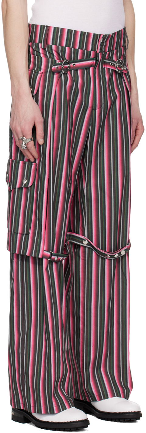 Cargo nohavice Chopova Lowena Chopova Lowena Striped Moscha Cargo Pants Rôznofarebný | 5131M, 1