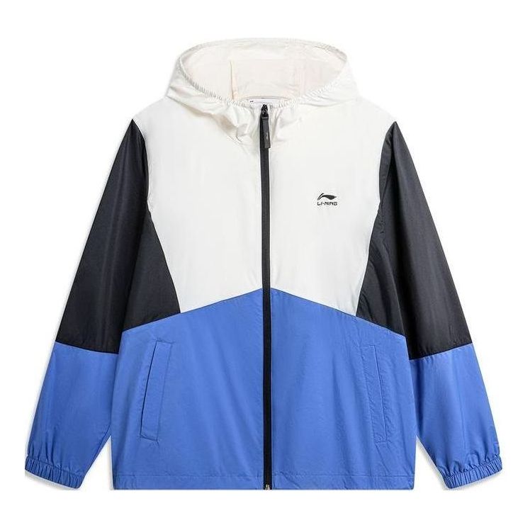 Vetrovka Li-Ning Color Block Windbreaker Jacket Modrá | AFDU363-5, 0