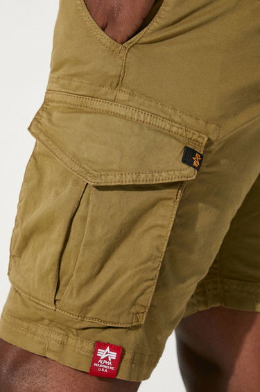 Šortky Alpha Industries Alpha Industries Cargo Shorts Hnedá | 106251.11, 4