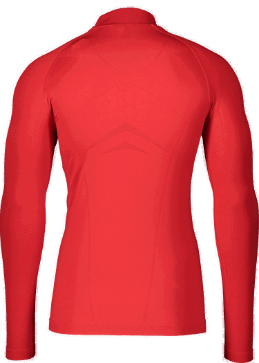 Tričko Odlo Odlo Performance Fundamentals Light Turtle Neck Long Sleeve Underwear Shirt Červená | 197452-36100, 2