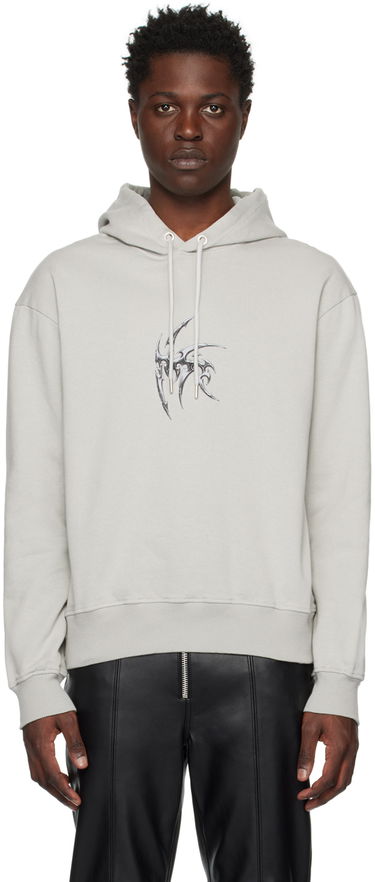 Mikina Han Kjøbenhavn Artwork Graphic Hoodie Šedá | M-132434, 0