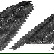 Aries Lasered Croc Trucker Jacket, Size Large