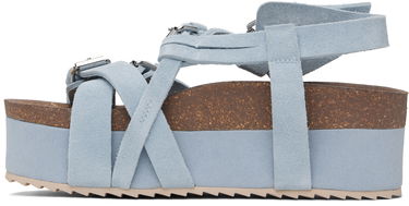 Šaty R13 R13 Suede Platform Sandals Modrá | R13WS075-S211A, 2