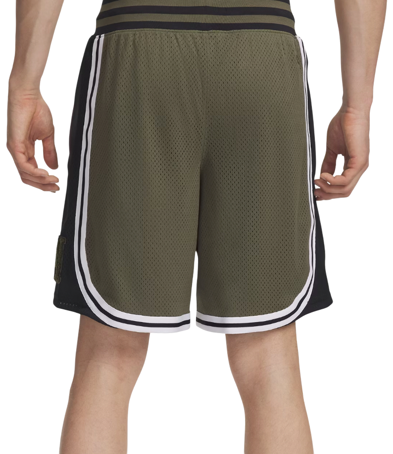 Šortky Under Armour Courtside Striped Mesh Shorts Zelené | 6004087-390, 1