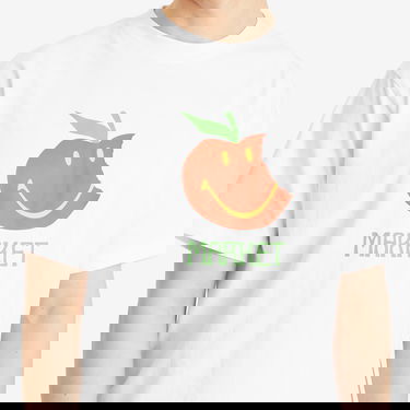 Tričko MARKET Smiley Honeycrisp Graphic Tee, Size Large Biela | 399002180-WHT, 5