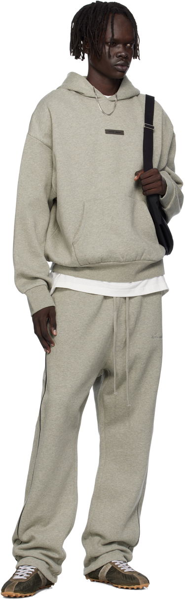 Mikina Fear of God Fear of God ESSENTIALS Fleece Hoodie Classic Fit Šedá | 192SP252055F, 3