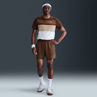 Tričko Nike NikeCourt Advantage Tennis T-Shirt Hnedá | FZ9845-259, 3