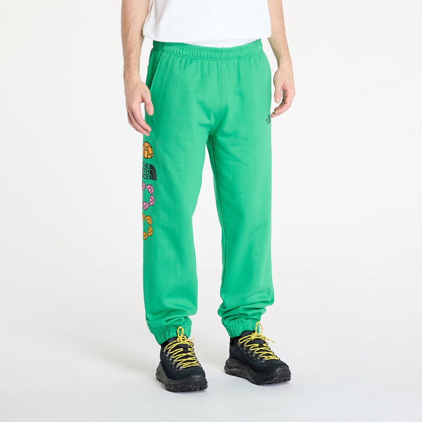 Tepláky The North Face Yinka Ilori x Jogger Optic Emerald Zelené | NF0A89C6PO81