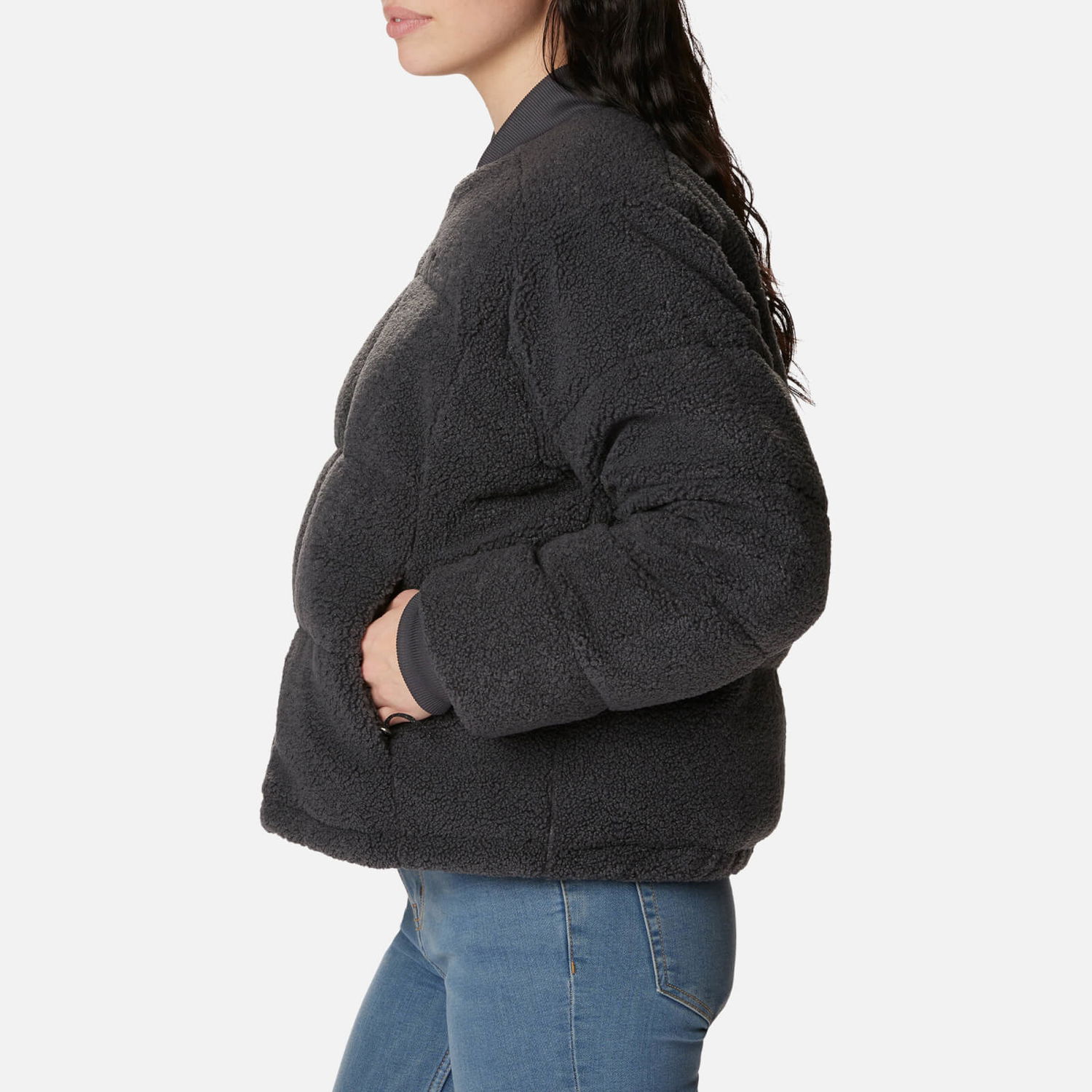 Bomber bunda Columbia Sherpa Bomber Jacket Šedá | 2051391011, 0