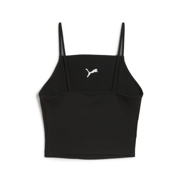 Tielko Puma WARDROBE ESS Ribbed Tank Top Čierna | 629771_01, 4