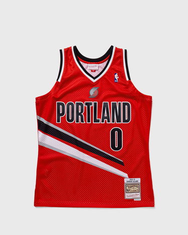 Dres Mitchell & Ness Mitchell & Ness Portland Blazers Retro Fan Edition Jersey Červená | SMJY3457-PTB12DLIUNRD, 2