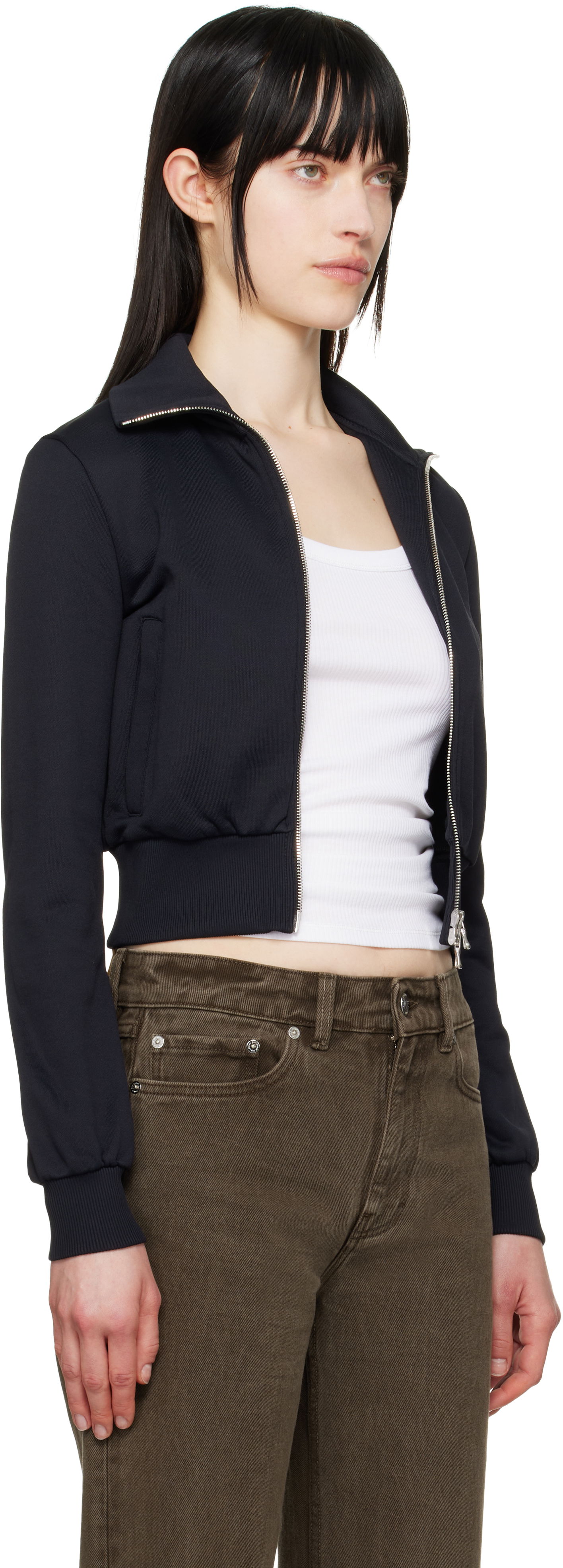 Mikina OUR LEGACY Our Legacy Tricot Track Jacket Čierna | W2256TP, 1