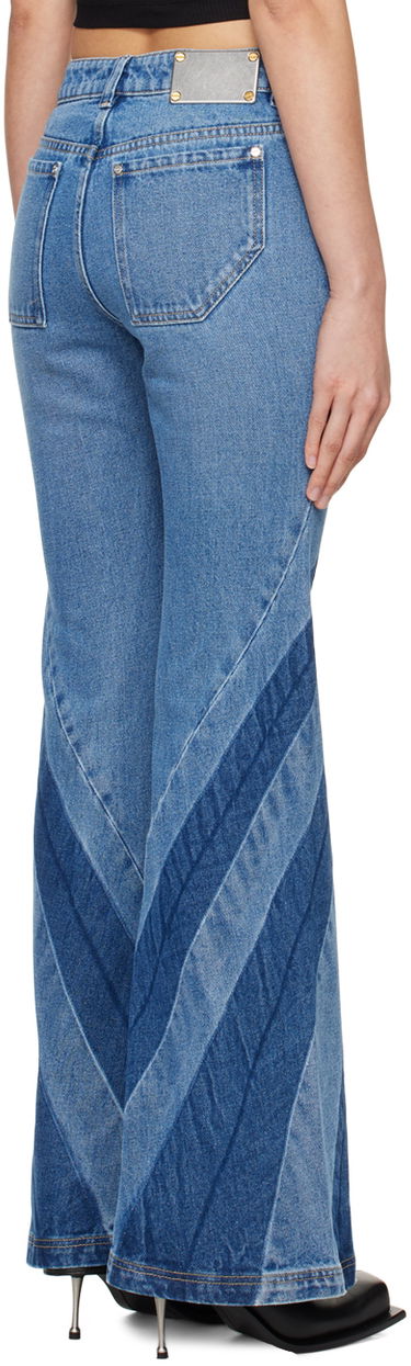 Džínsy Dion Lee Darted Bootcut Jeans Modrá | A2328PS24, 2