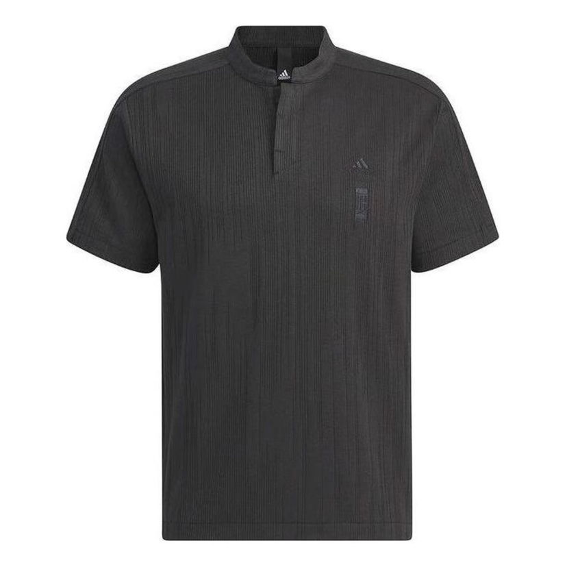 Polo tričko adidas Originals Wuji Jaq Polo Shirt Čierna | IW1514